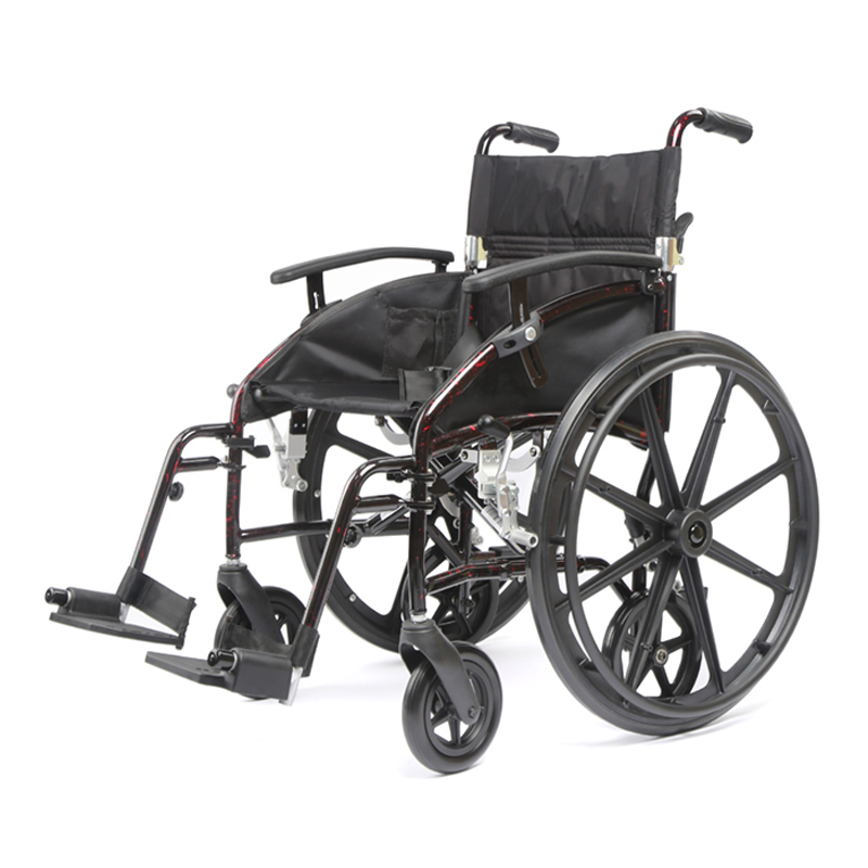 Lehký invalidní vozík, Transporter-hliníkový vozík, Transportní židle 2 v 1